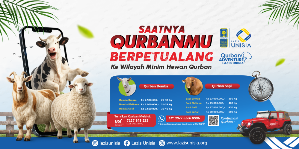 Qurban Adventure LAZIS UNISIA 2026